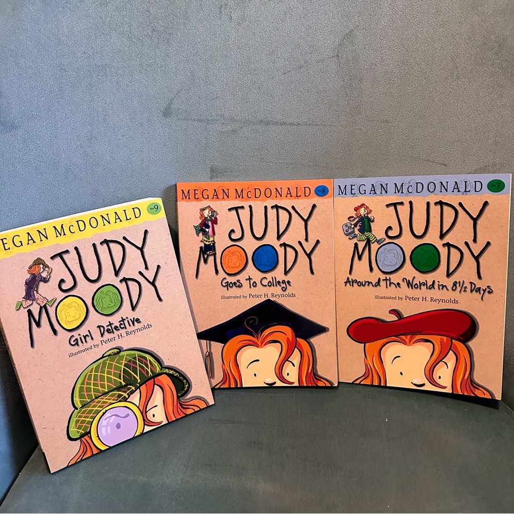 New Box set of 3 Judy Moody Books